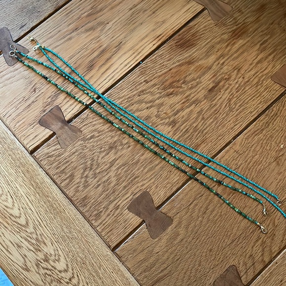 Mixed Glass Seed Bead Necklace - Picture 3 of 6